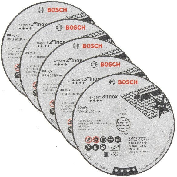Принадлежности для угловых шлифмашин BOSCH - фото №9
