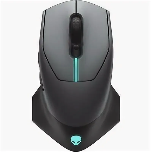 Мышь Dell Mouse AW610M Alienware; Gaming; Wired/Wireless; USB; Optical; 16000 dpi; 7 butt; Dark side of the moon (570-ABCS)