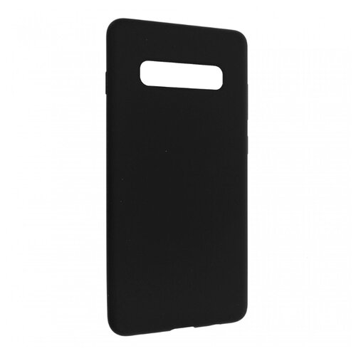 фото Чехол на samsung galaxy s10+ kruсhe silicone black kruche