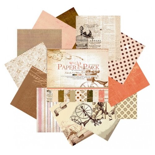 фото 031-sb набор бумаги "романтика" 30.5см*30.5см белоснежка