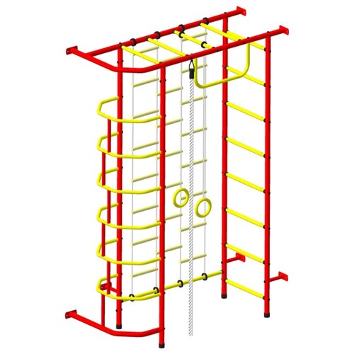 фото Спортивно-игровой комплекс пионер 9л красный/желтый