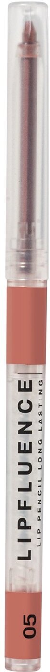 INFLUENCE BEAUTY Карандаш для губ автоматический Lipfluence стойкий, 0,28 г, 05 Нюд холодный розовый