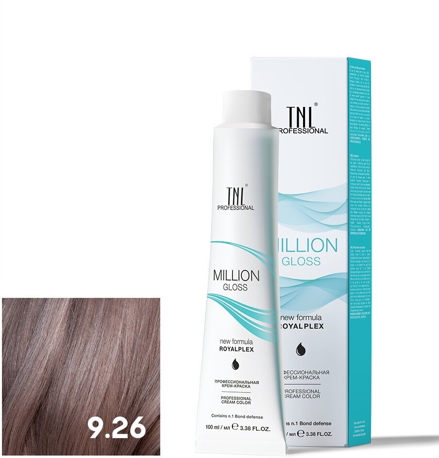 TNL MILLION GLOSS краска для волос 9.26 100МЛ