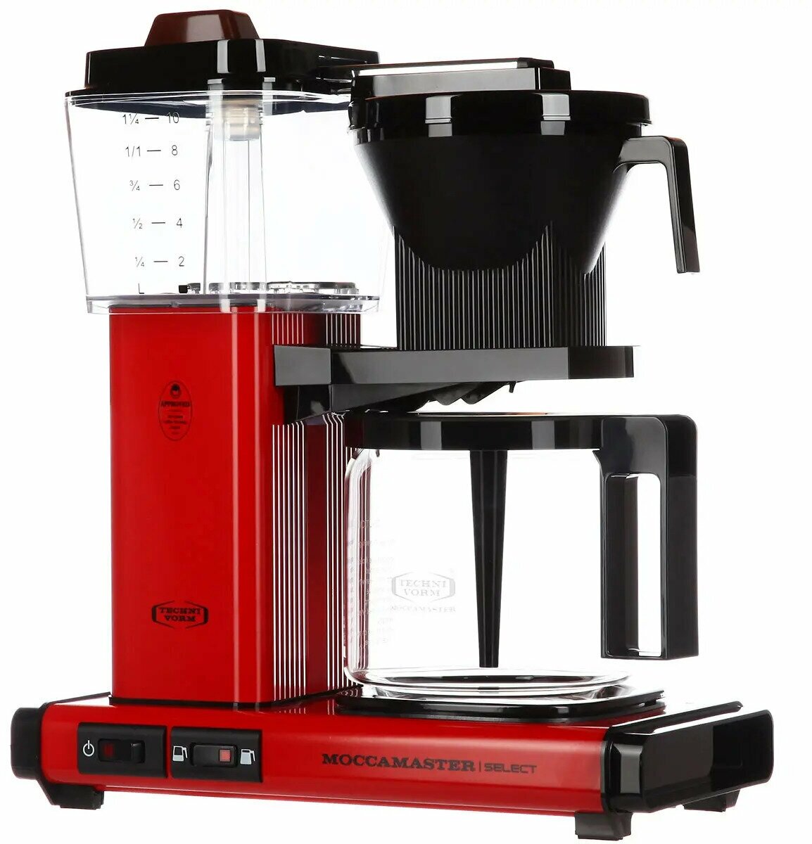 Профессиональная капельная кофеварка Moccamaster KBG Select, красный, 53988 - фотография № 5