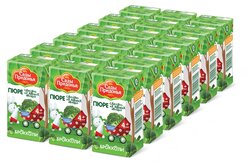 Пюре Сады Придонья брокколи, с 4 месяцев, Tetra Pak 125 г, 18 шт