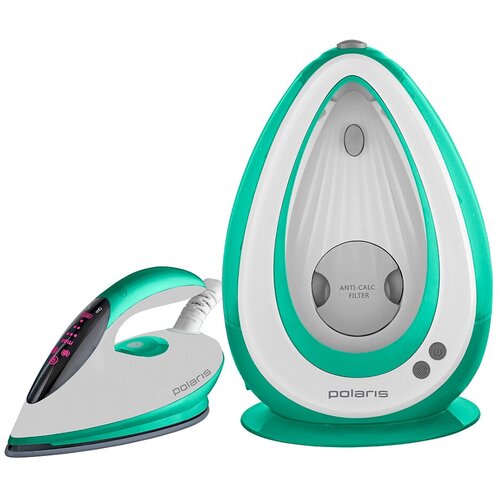 Парогенератор Polaris PSS 6540K 2400 Вт резервуар 1500 мл белыйизумрудный 1010100₽