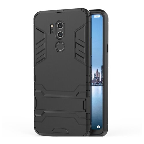 фото Чехол-бампер mypads для lg g7 thinq/ lg g7 противоударный усиленный ударопрочный черный