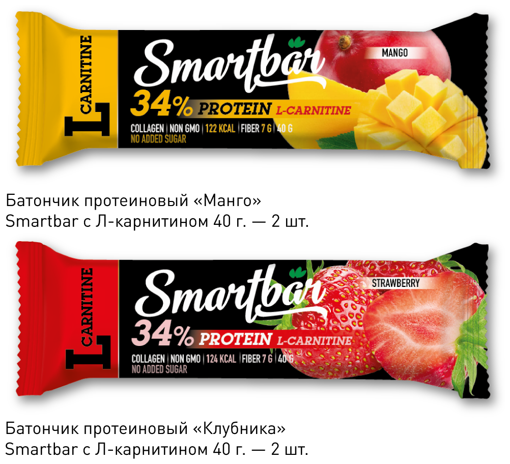 Подарочный набор № 43 "Вкусный подарок" Smartbar (4шт) - фотография № 2