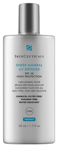 SkinCeuticals флюид Sheer Mineral UV Defense SPF 50, 50 мл