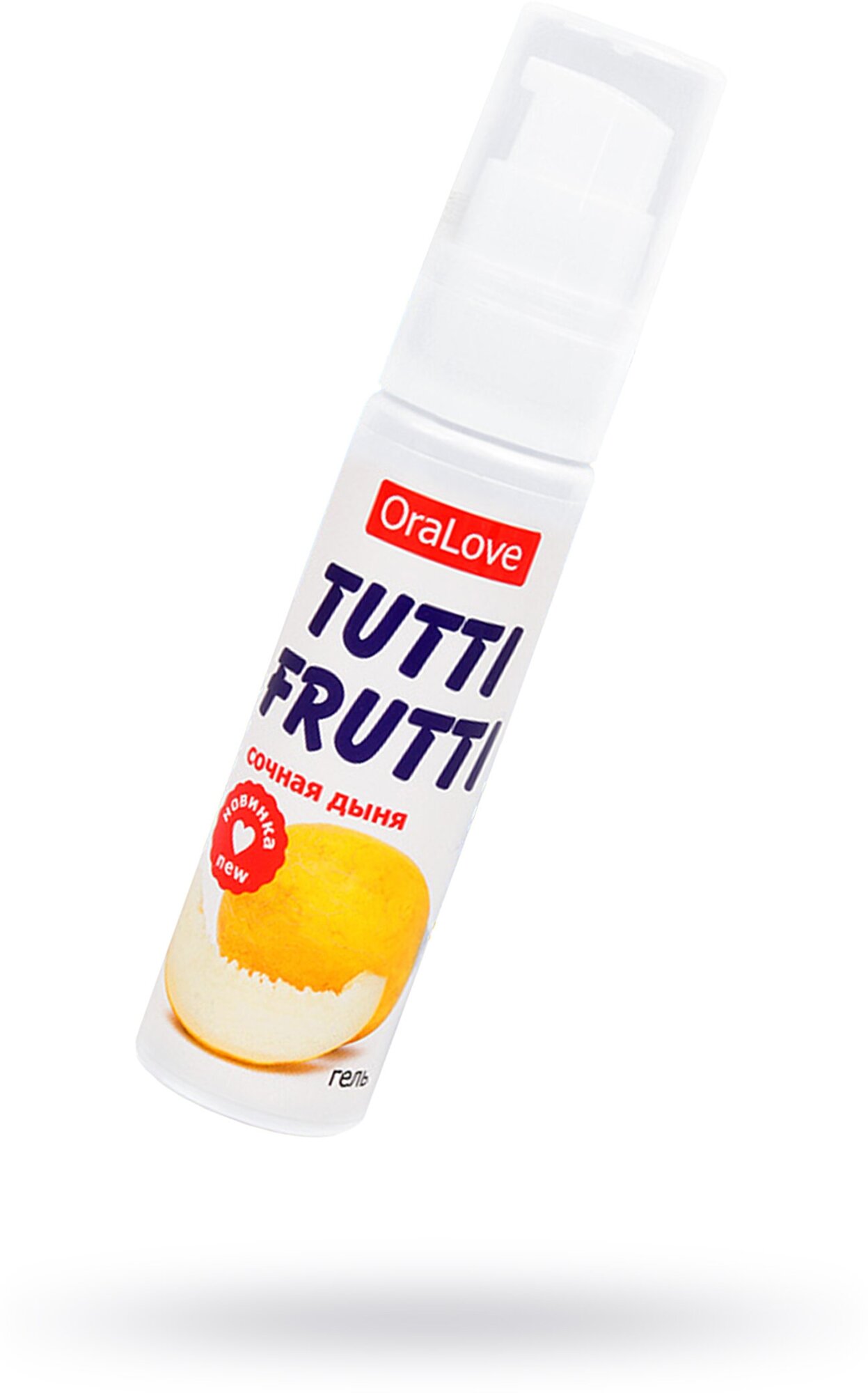 Съедобная гель-смазка Tutti-Frutti сочная дыня 30 г