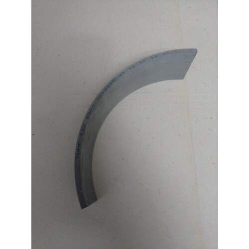 Накладка задних тормозных колодок Газель, Соболь, Газель Бизнес, Газель next производства тиир. Несверлёная, гнутая.