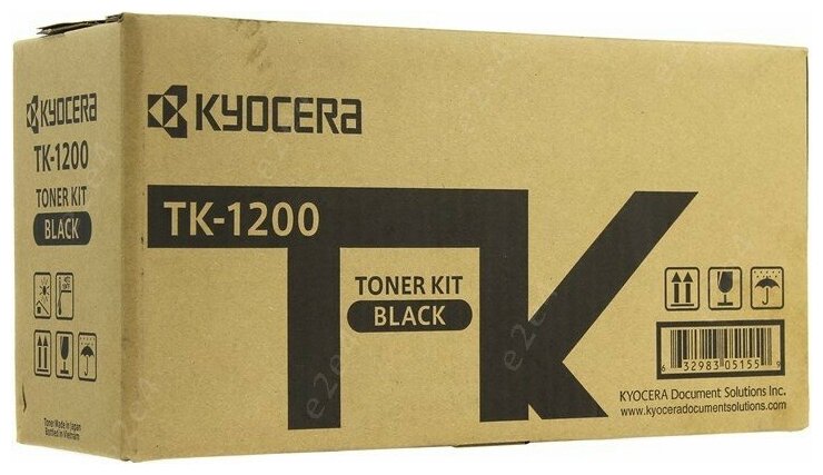 Картридж лазерный Kyocera TK-1200, оригинальный, 3000 страниц для Kyocera P2335d/P2335dn/P2335dw/M2235dn/M2735dn/M2835dw (1T02VP0RU0)