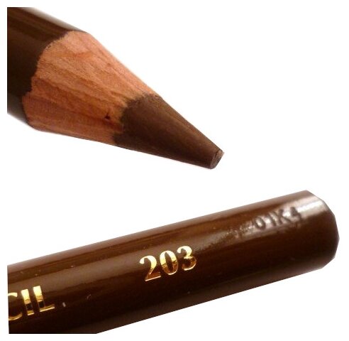 LaCordi Карандаш для глаз Eye Liner Pencil, оттенок 203 Шоколад