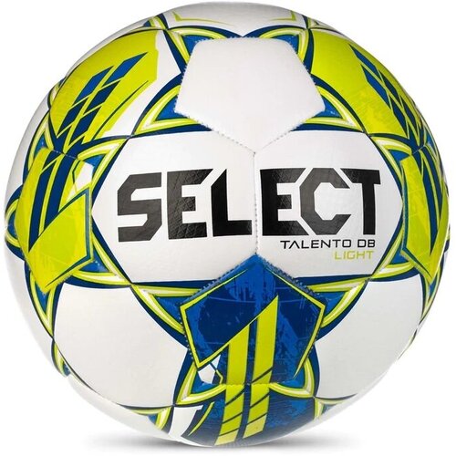 Футбольный мяч SELECT TALENTO DB V23, бел/жел/син, 4 футбольный мяч select match db v23 бел зел жел 5