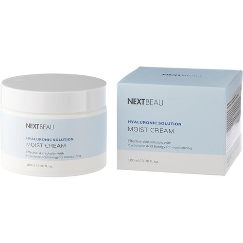 NEXTBEAU Крем с гиалуроновой кислотой увлажняющий - Hyaluronic solution moist cream, 100мл