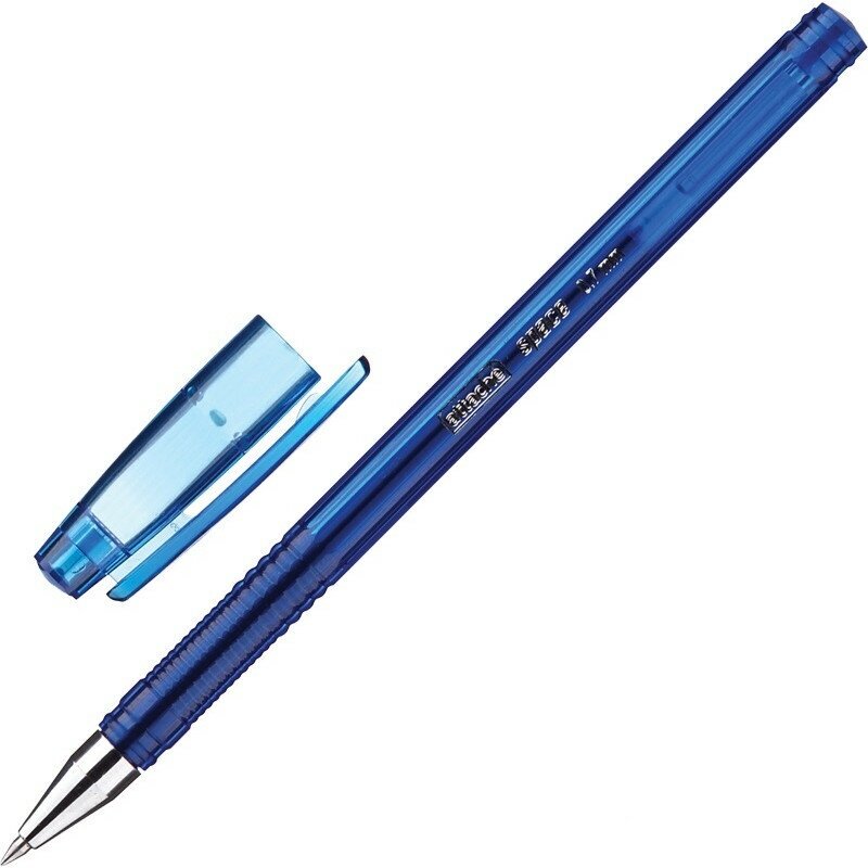 Ручка гелевая неавтоматическая Attache Space 0,5мм синий Россия