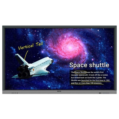 65 IN BenQ RE6501 Touch 3840x2160 IPS 400 cdm2 12001 speakers DP USB VGA HDMI RJ45 Android 38212900₽