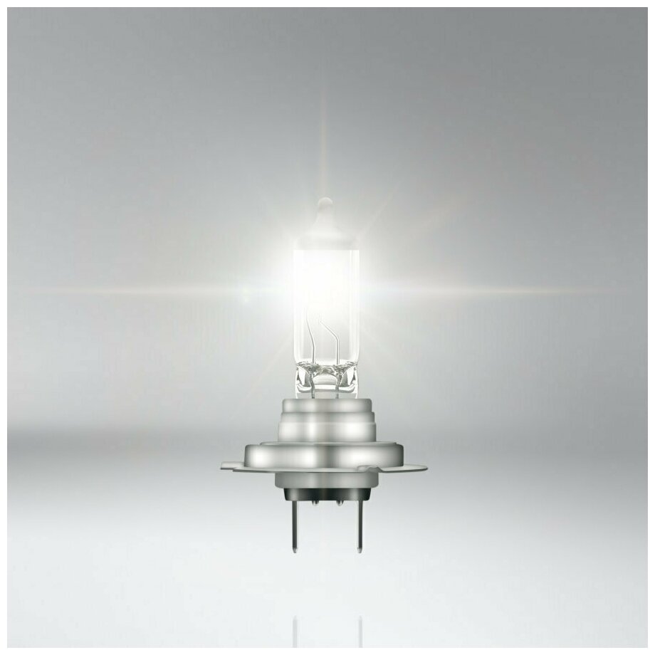 Лампа автомобильная галогенная H7 OSRAM Super +30% света, 12V 55W 64210SUP 1 шт, галогеновая лампа h7, h7 лампа для автомобиля, лампа h7, лампочки h7 для автомобилей, лампы osram h7