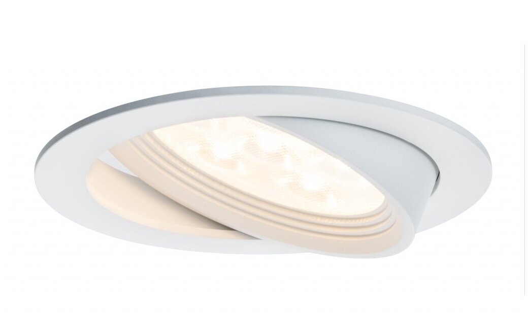 Встраиваемый светодиодный светильник Albino Paulmann 7.2Вт 230В Белый матовый 92602