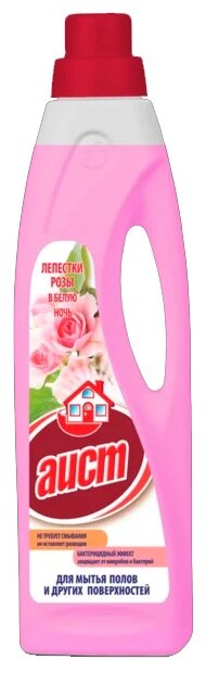 Аист Средство для мытья полов и других поверхностей Лепестки розы в белую ночь