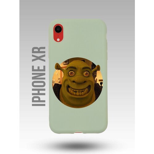 Чехол для iPhone XR Каждому Своё Shrek/Шрек/Фиона обложка для паспорта каждому своё шрек shrek мем прикол obs p bl