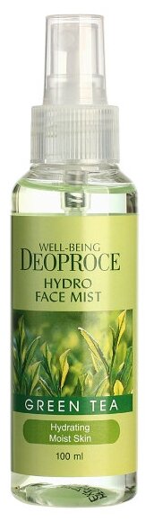 Deoproce Мист с экстрактом зеленого чая Well-Being Hydro Face, 100 мл