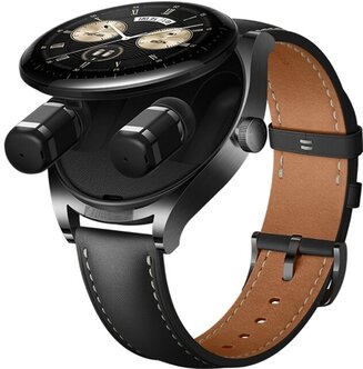 Умные часы HUAWEI Watch Buds 46 мм Saga-B19T RU, черный — купить в интернет-магазине по низкой цене на Яндекс Маркете