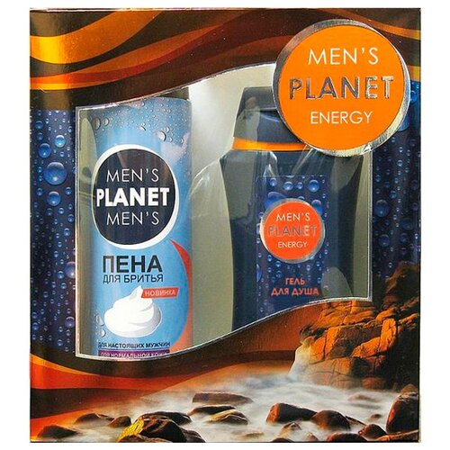 Festiva Набор Mens Planet Energy апивита набор тонизир горный чай увл молочко для тела 200мл гель для душа 250мл