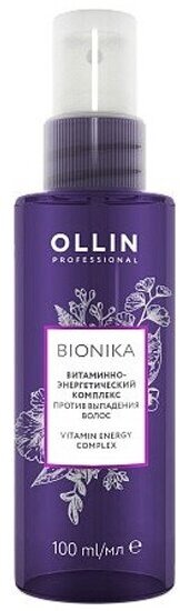 Витаминно-энергетический комплекс против выпадения волос Ollin Professional BioNika Vitamin Energy Complex, 100 мл