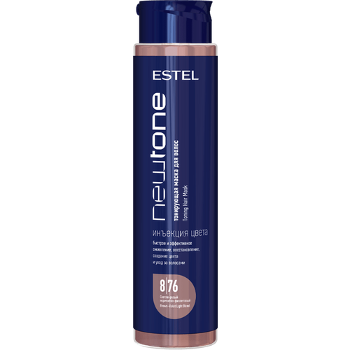 Estel Professional Тонирующая маска для волос NEWTONE ESTEL 8/76 Светло-русый коричнево-фиолетовый, 400 мл