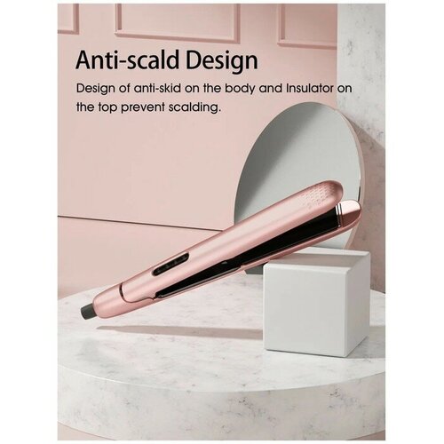 Выпрямитель Enchen Enrollor Hair curling 32 Вт керамическое покрытие до 200 C розовый 380000₽