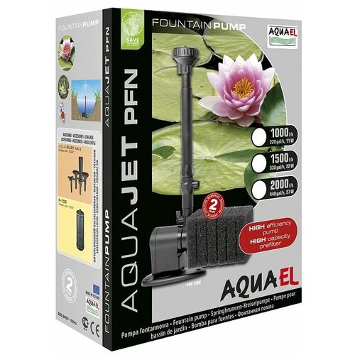 AQUAEL PFN 1000, Помпа-фонтан h=1,1 м, 1000 л/ч