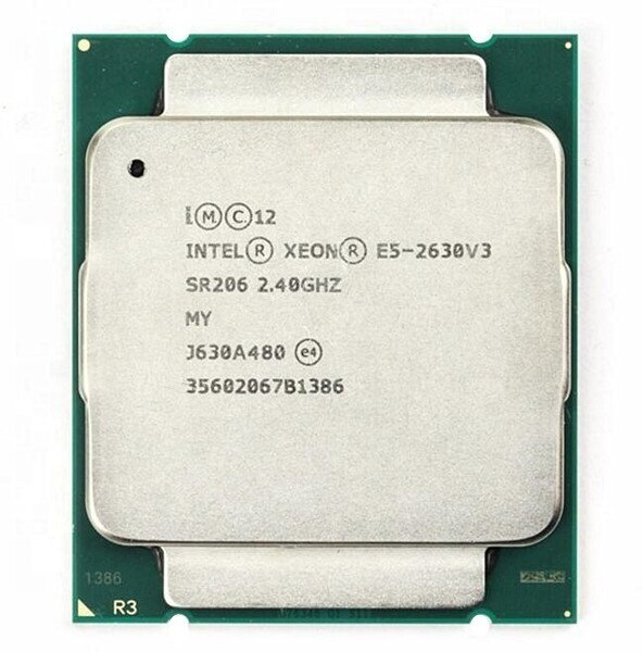 Процессор Intel Xeon E5 2630V3 (2,4 ГГц, LGA 2011-3, 20 МБ, 8 ядер) (OEM)