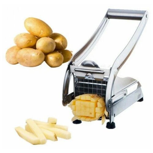 Картофелерезка ручная Potato chipper / Пресс для картофеля фри / Нарезка овощей