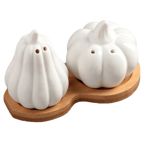 фото Доляна набор для специй эстет витамины белый