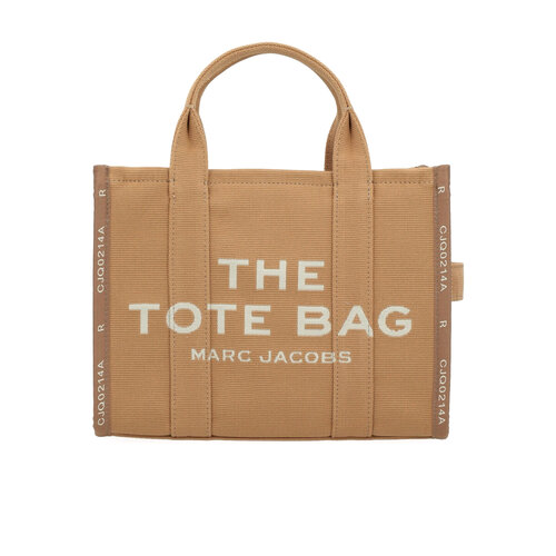 Сумка тоут MARC JACOBS, фактура гладкая, светло-коричневый