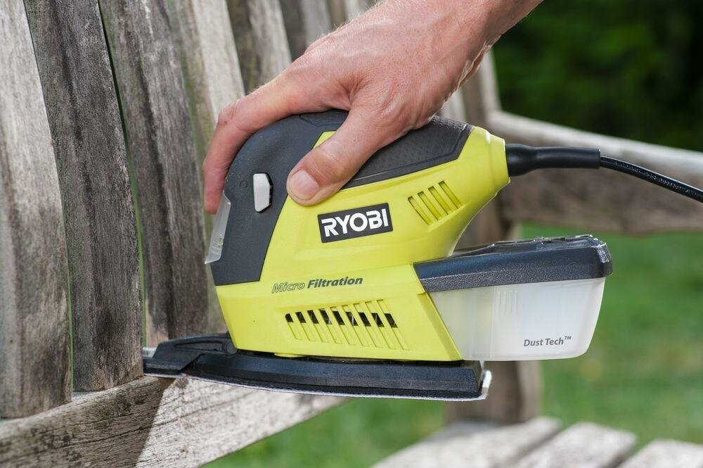 Дельташлифмашина RYOBI RMS170-G, 170 Вт - фотография № 8