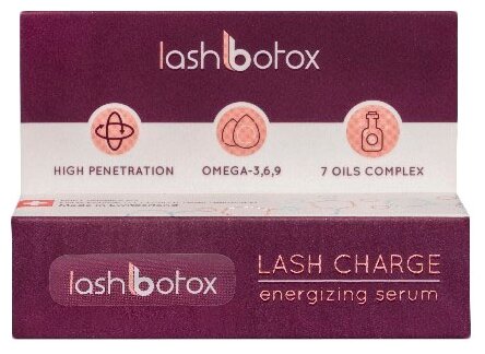Lab of Beauty Питательная сыворотка для ресниц Lash Charge Energizing serum