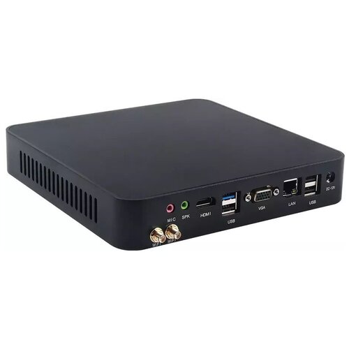 Неттоп Hiper M8 Cel G5905 3.5 4Gb SSD256Gb UHDG 610 Free DOS GbitEth WiFi BT 120W черный