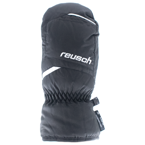 фото Варежки горнолыжные reusch bennet r-tex xt junior mitten black/white (inch (дюйм):5,5)