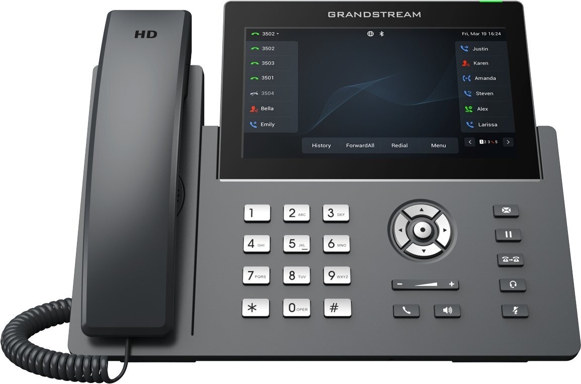 GRANDSTREAM Телефон IP Grandstream GRP2670 черный