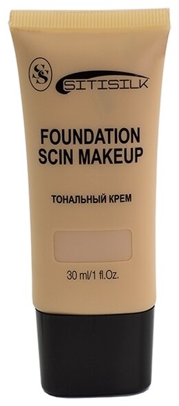 Sitisilk Тональный крем Skin Makeup Foundation, тон 01 светлый, 30 мл