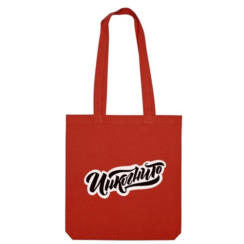 фото Сумка шоппер us basic, красный