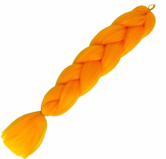 Канекалон коса 60 см, цвет оранжевый