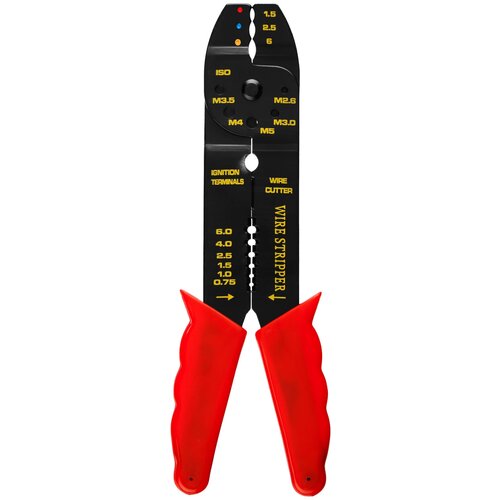 стриппер mirax 22638 красный MIRAX 0.75-6мм2, Многофункциональный стриппер (22692)