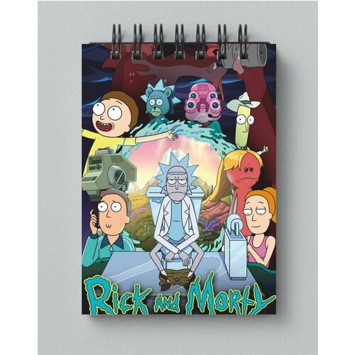 Блокнот Рик и Морти - Rick and Morty № 43 блокнот рик и морти 43