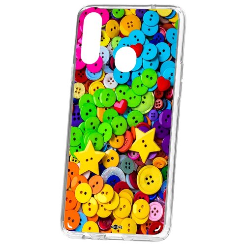 фото Чехол на samsung galaxy a20s kruche print пуговки