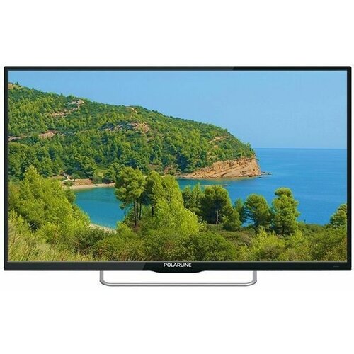 43 Телевизор POLARLINE 43PU11TC-SM, 4K Ultra HD, черный, смарт ТВ, Android