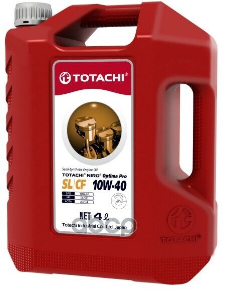 TOTACHI Totachi Niro Optima Pro Semi-Synthetic 10W-40 Sl/Cf 4Л