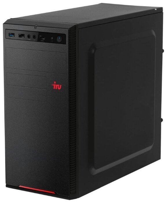 Настольный компьютер iRu Home 120 MT (1187719) Mini-Tower/AMD E1-2500/4 ГБ/240 ГБ SSD/AMD Radeon HD 8240/Windows 10 Home